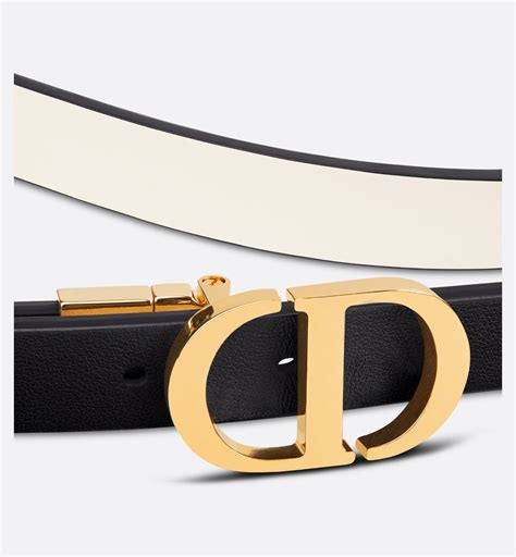 Christian Dior reversible belt ladies